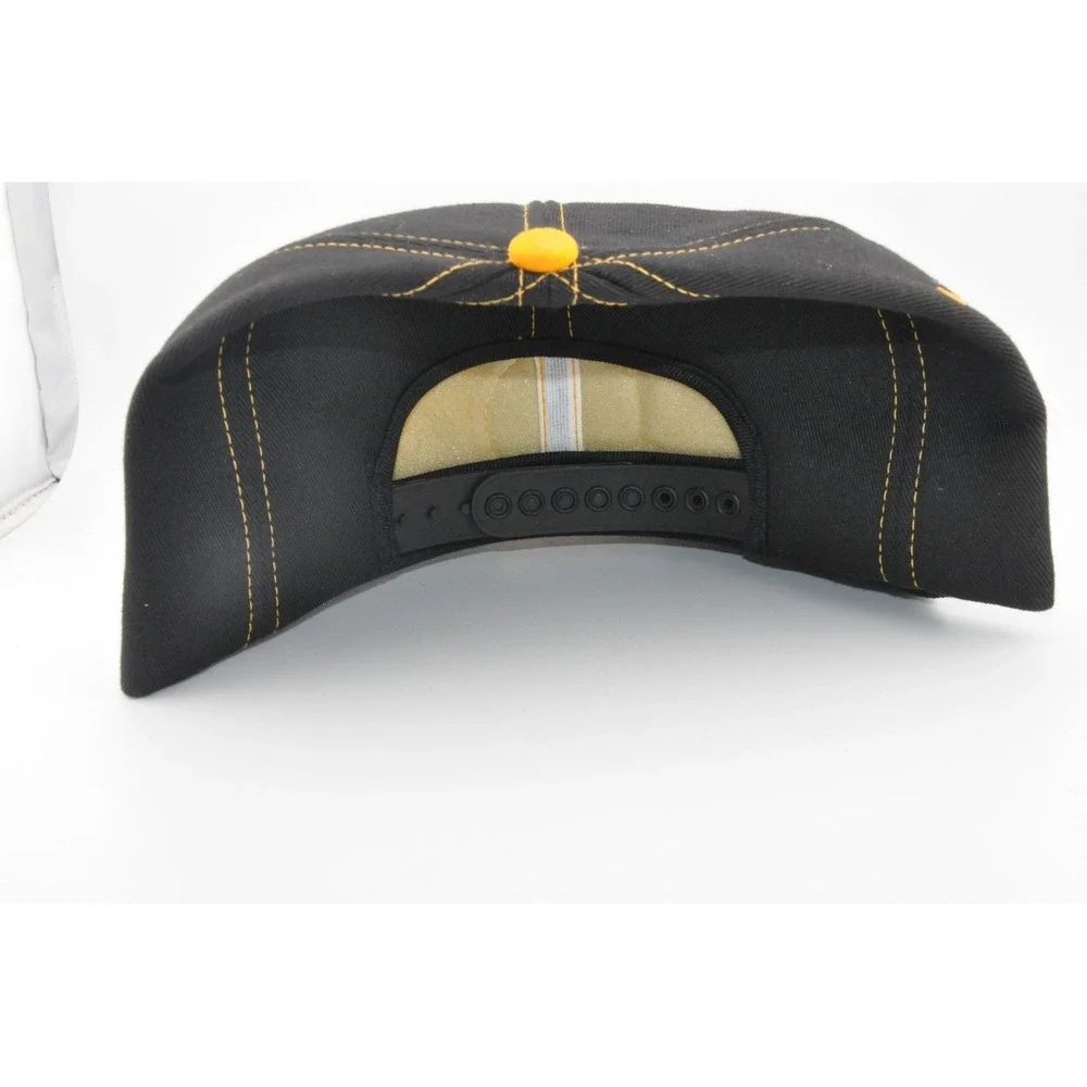 Texaco Snapback Hat OSFA Black Fair Vintage Star Logo Trucker Mesh Cap‎